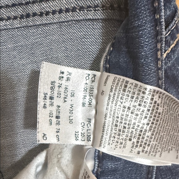 Levi’s 529 Curvy Bootcut Classic Blue Denim Jeans - Picture 5 of 5